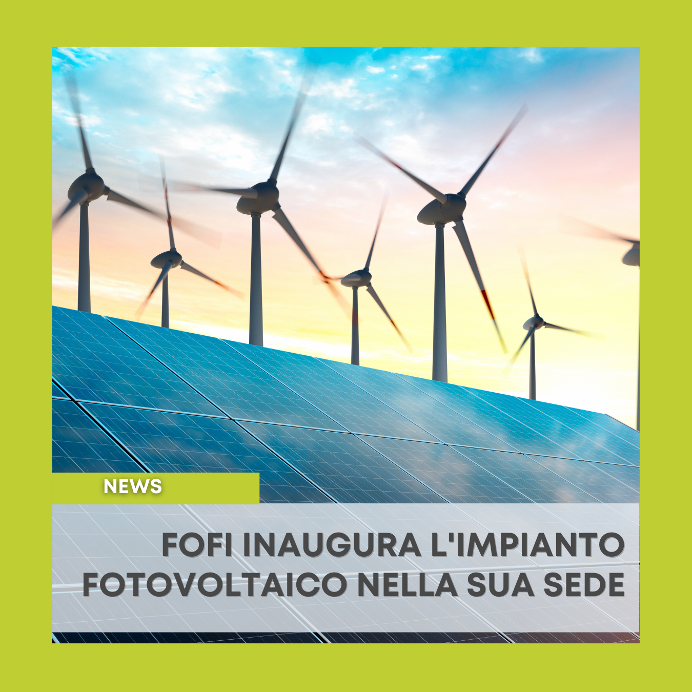 La Federazione dell’Ordine dei Farmacisti (FOFI) inaugura l’impianto fotovoltaico nella sua sede di Roma