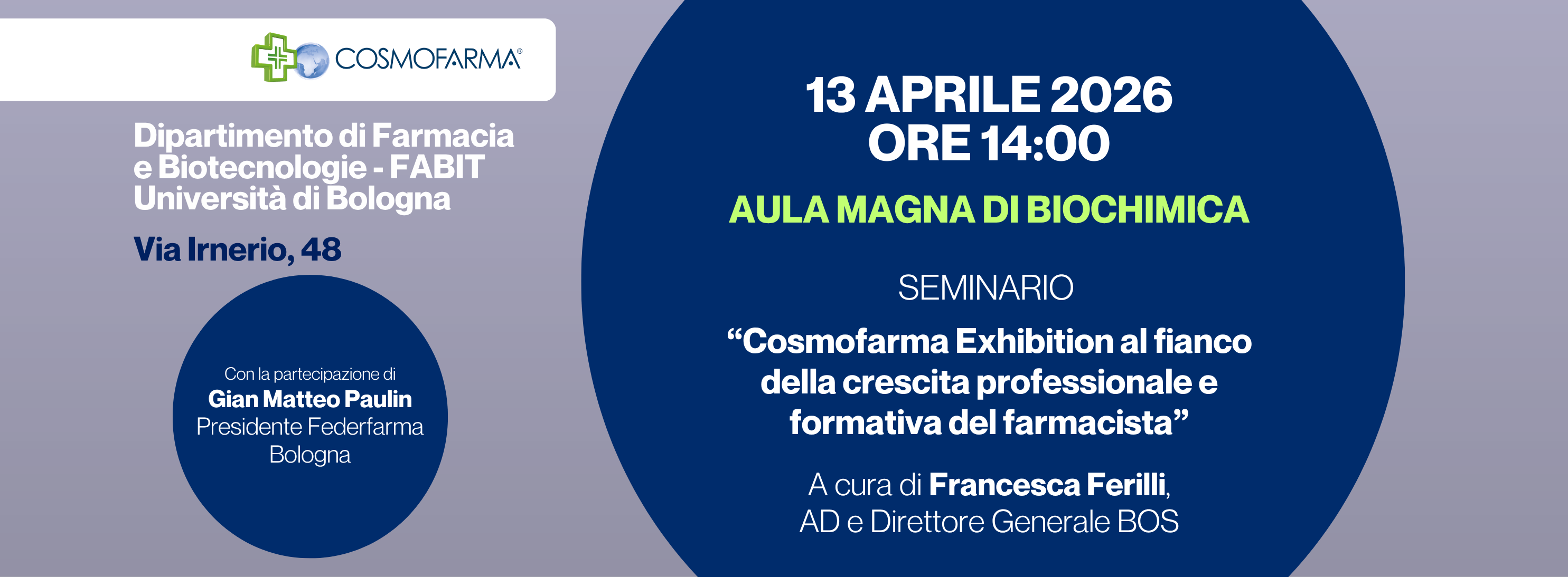 Seminario presso Unibo